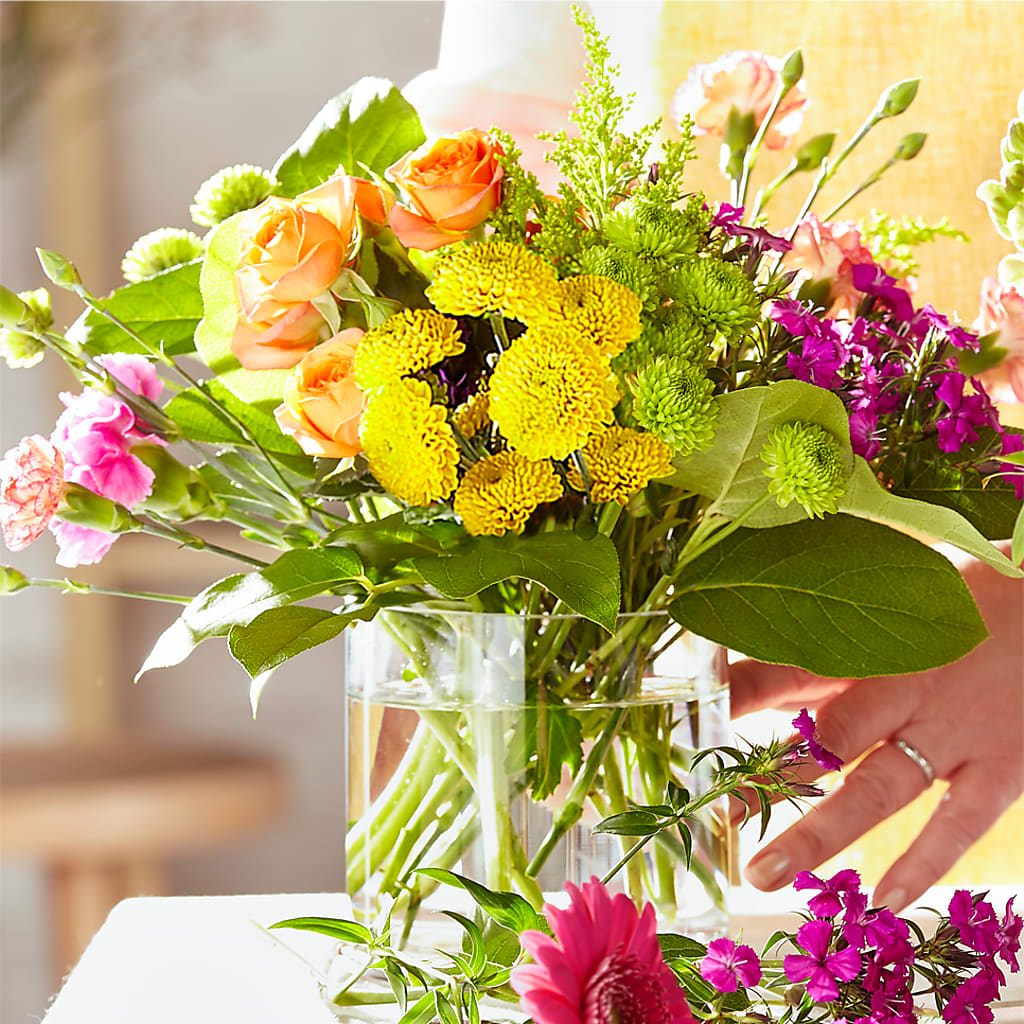 Bold & Bright – A Florist Original – Paiges Petals Floral Design, Stanton MI