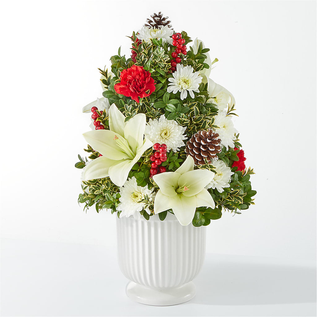 Festive Moments Tree – Paiges Petals Floral Design, Stanton MI
