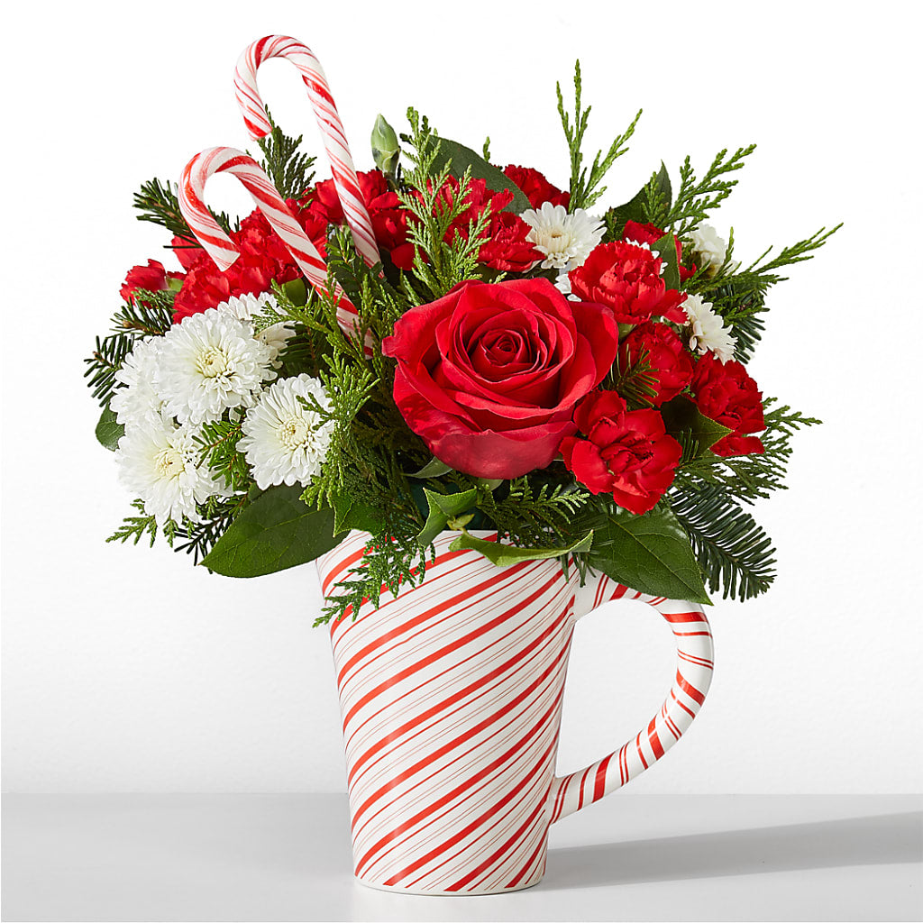 Peppermint Swirl Mug – Paiges Petals Floral Design, Stanton MI