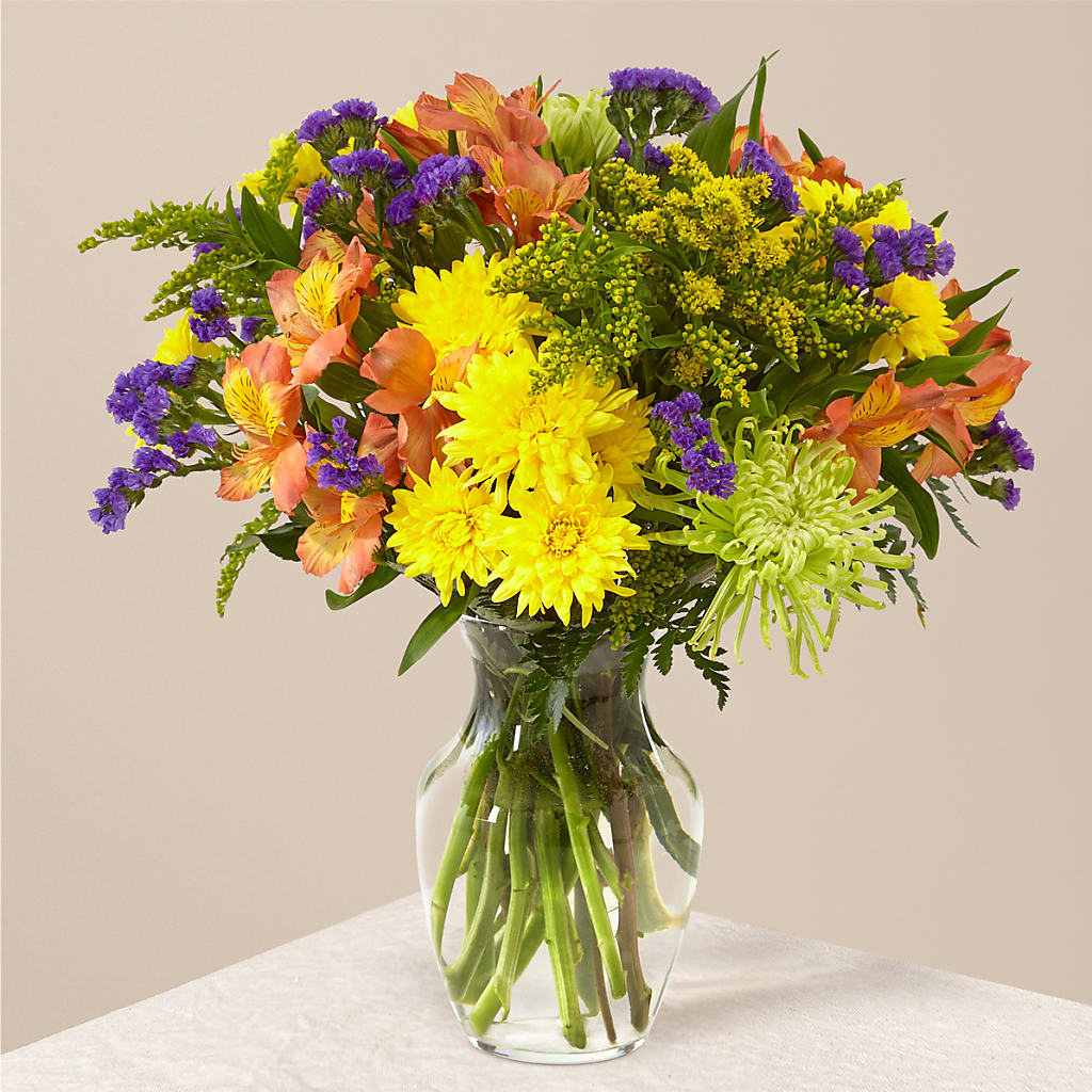 Marmalade Skies Bouquet – Paiges Petals Floral Design, Stanton MI