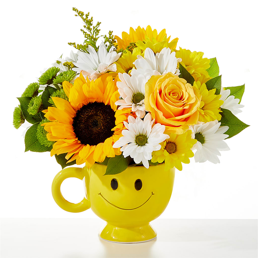 Be Happy Bouquet – Paiges Petals Floral Design, Stanton MI