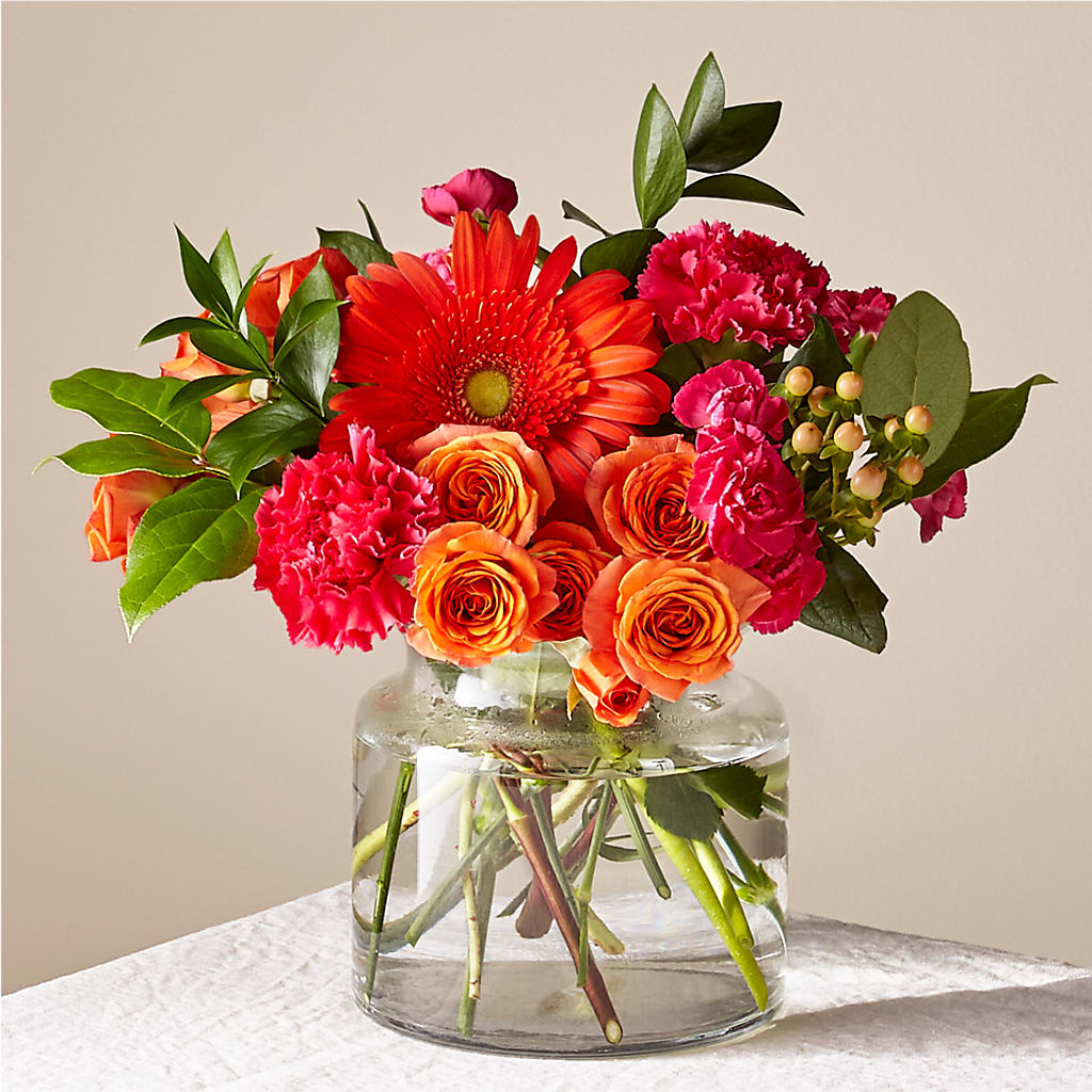 Fiesta Bouquet – Paiges Petals Floral Design, Stanton MI