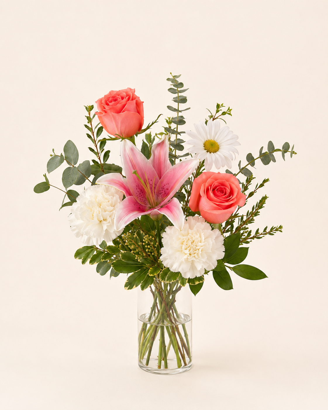 Coral Lily Joy – Paiges Petals Floral Design, Stanton MI