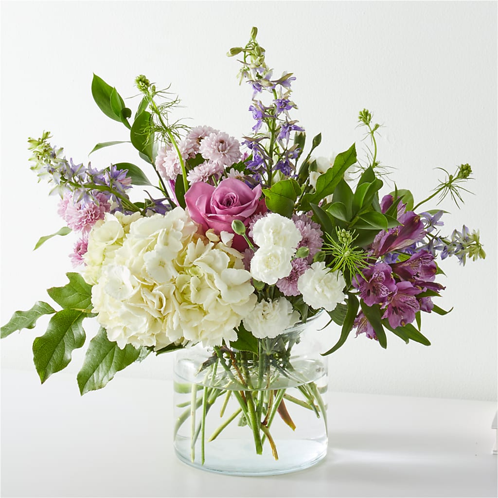 Violet Caress Bouquet – Paiges Petals Floral Design, Stanton MI
