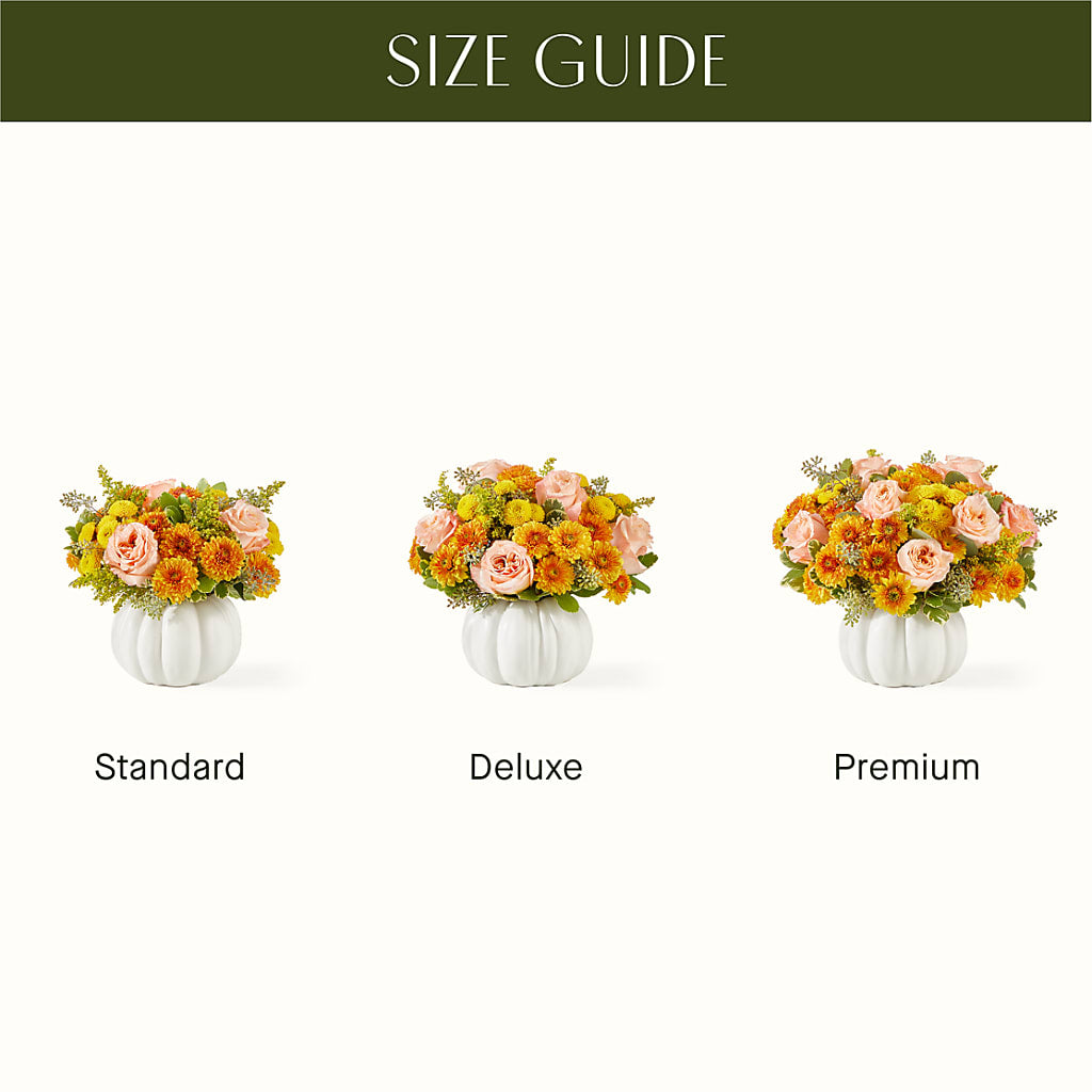 Peachy Pumpkin – Paiges Petals Floral Design, Stanton MI