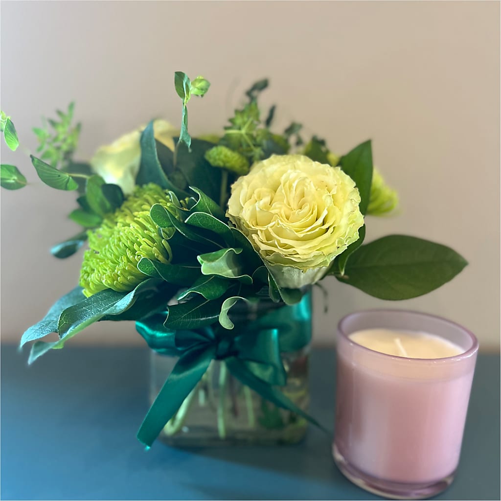Emerald Forest Bouquet – Paiges Petals Floral Design, Stanton MI