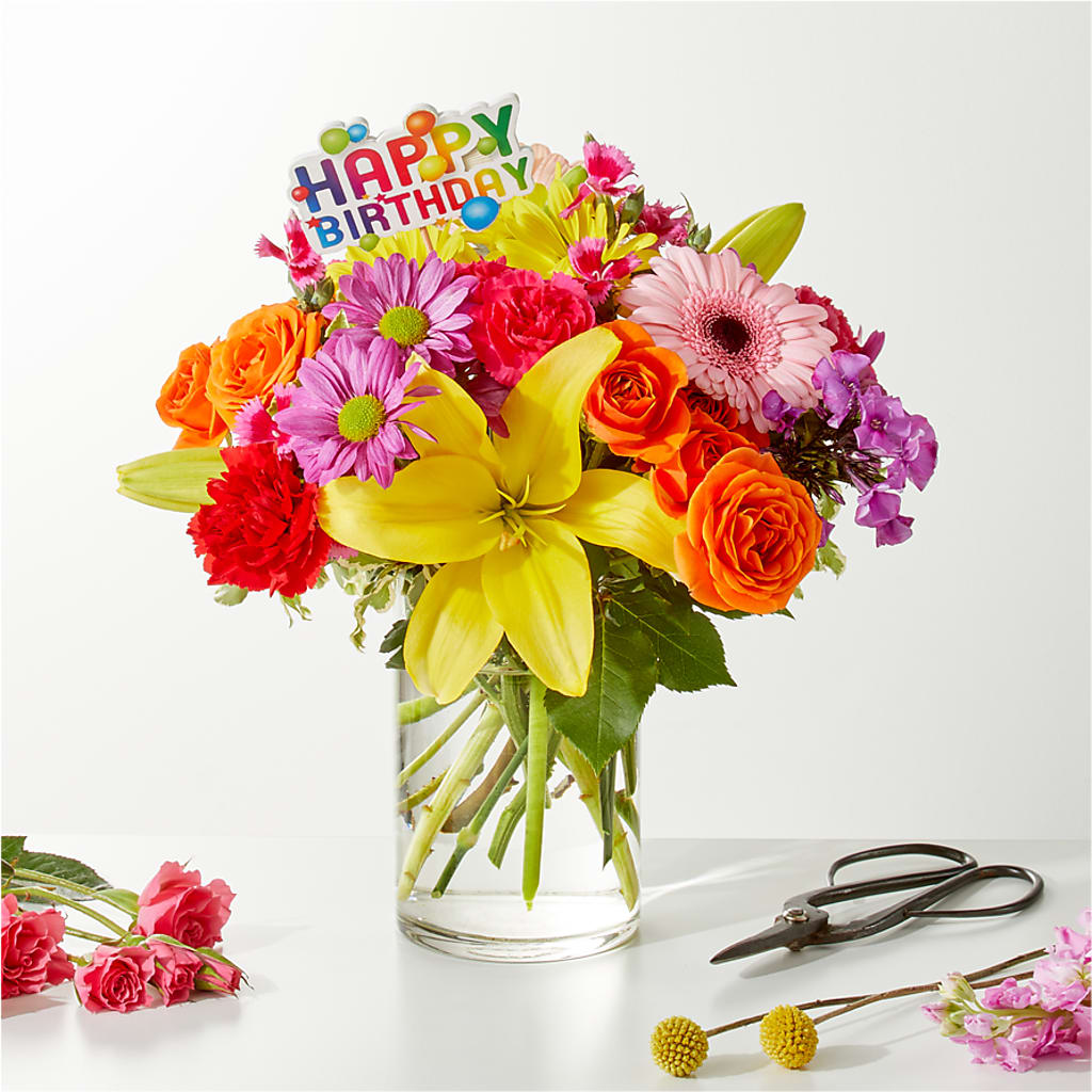 Cue the Confetti - A Florist Original – Paiges Petals Floral Design, Stanton MI