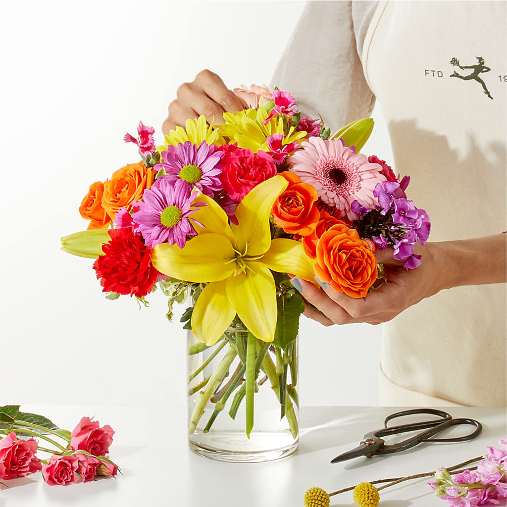 Cue the Confetti - A Florist Original – Paiges Petals Floral Design, Stanton MI