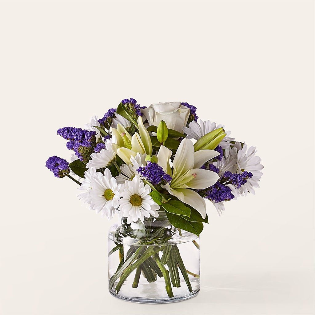 Beyond Blue Bouquet – Paiges Petals Floral Design, Stanton MI