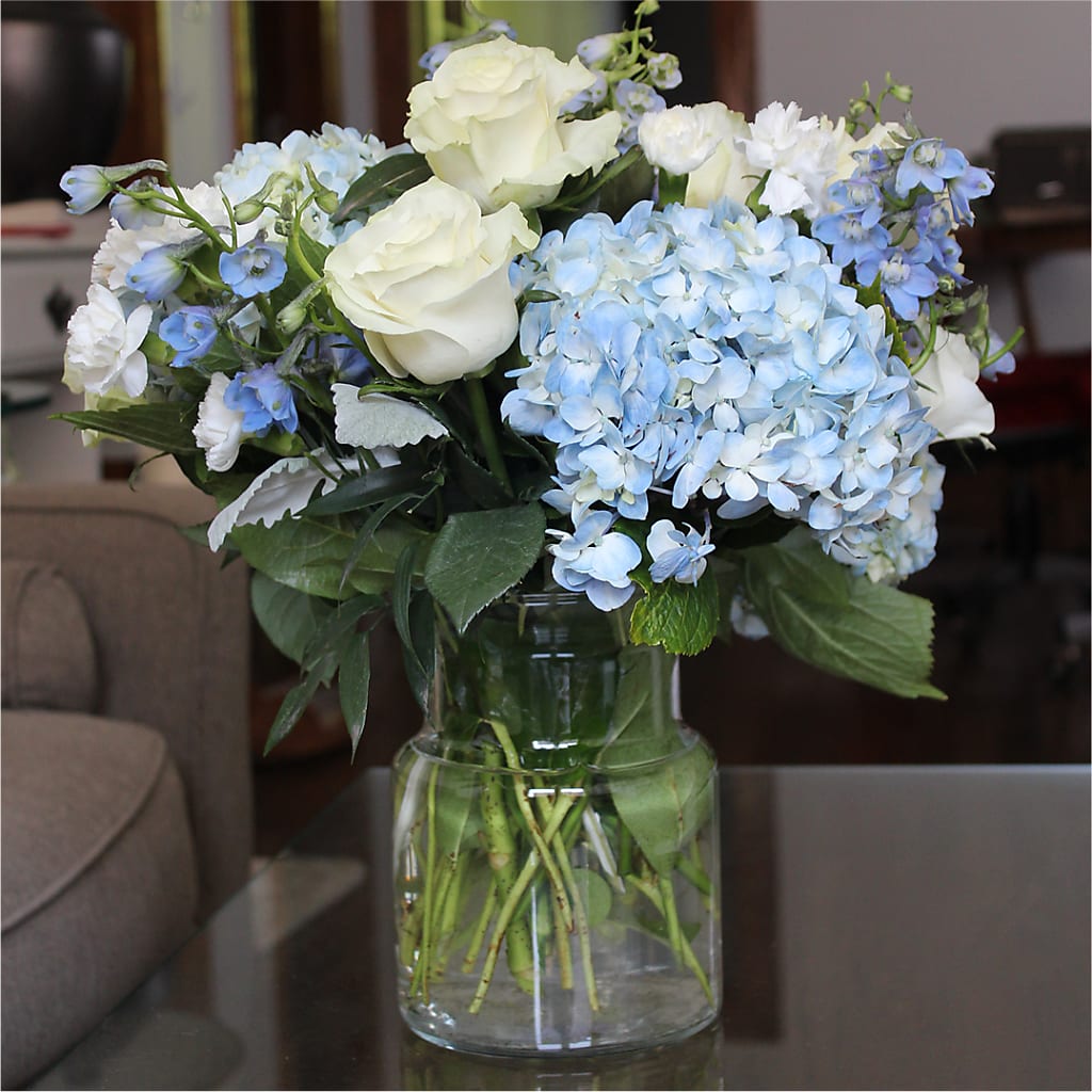 Clear Skies Bouquet – Paiges Petals Floral Design, Stanton MI