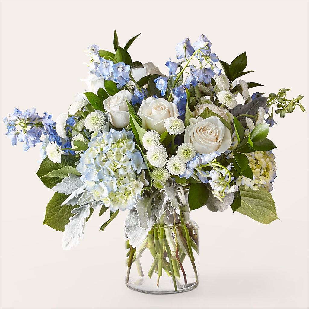 Clear Skies Bouquet – Paiges Petals Floral Design, Stanton MI