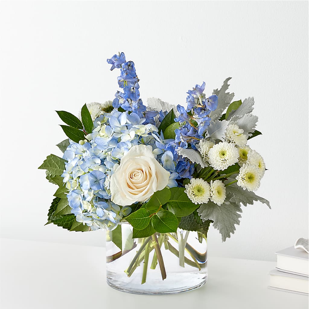 Clear Skies Bouquet – Paiges Petals Floral Design, Stanton MI