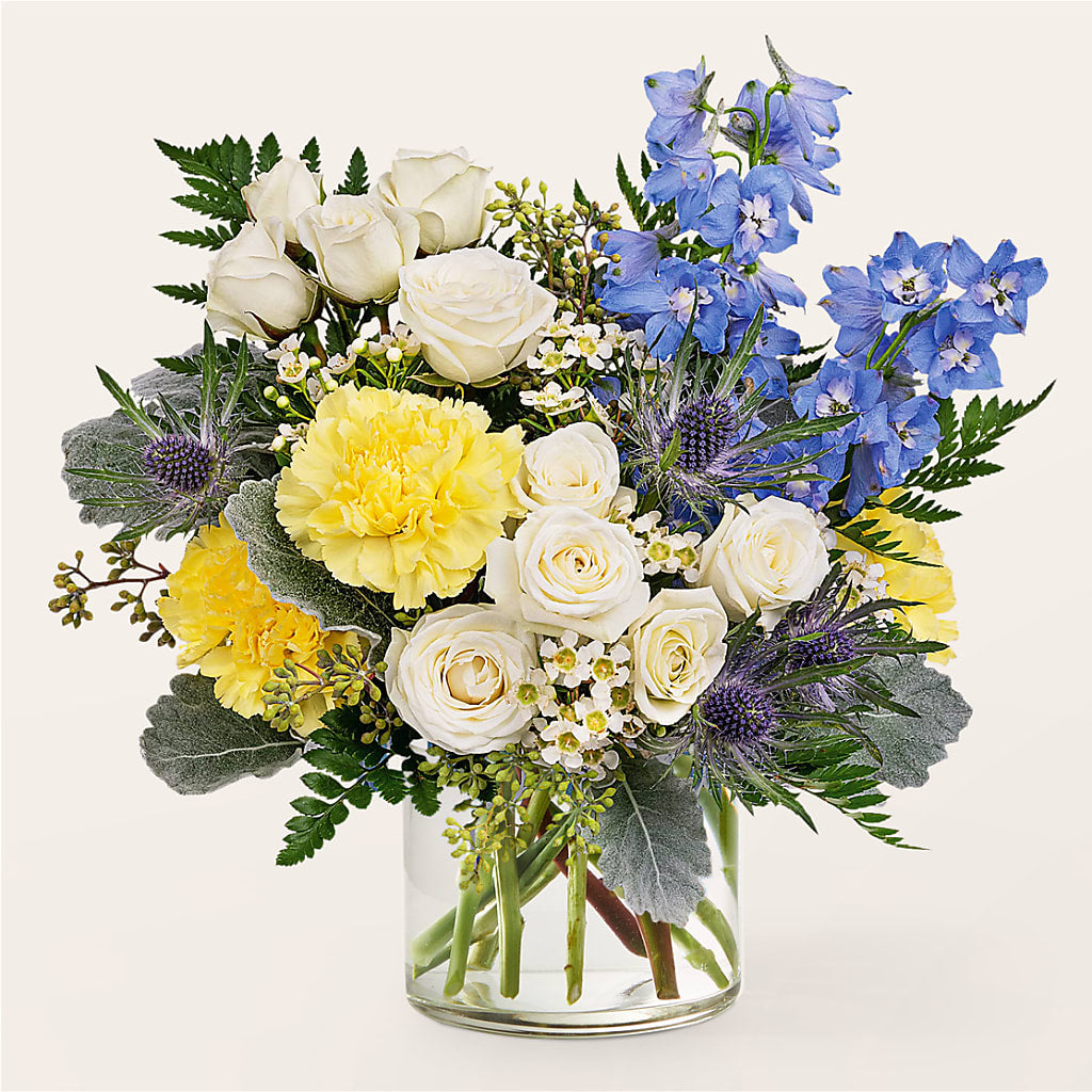 Lemon Sorbet Bouquet – Paiges Petals Floral Design, Stanton MI