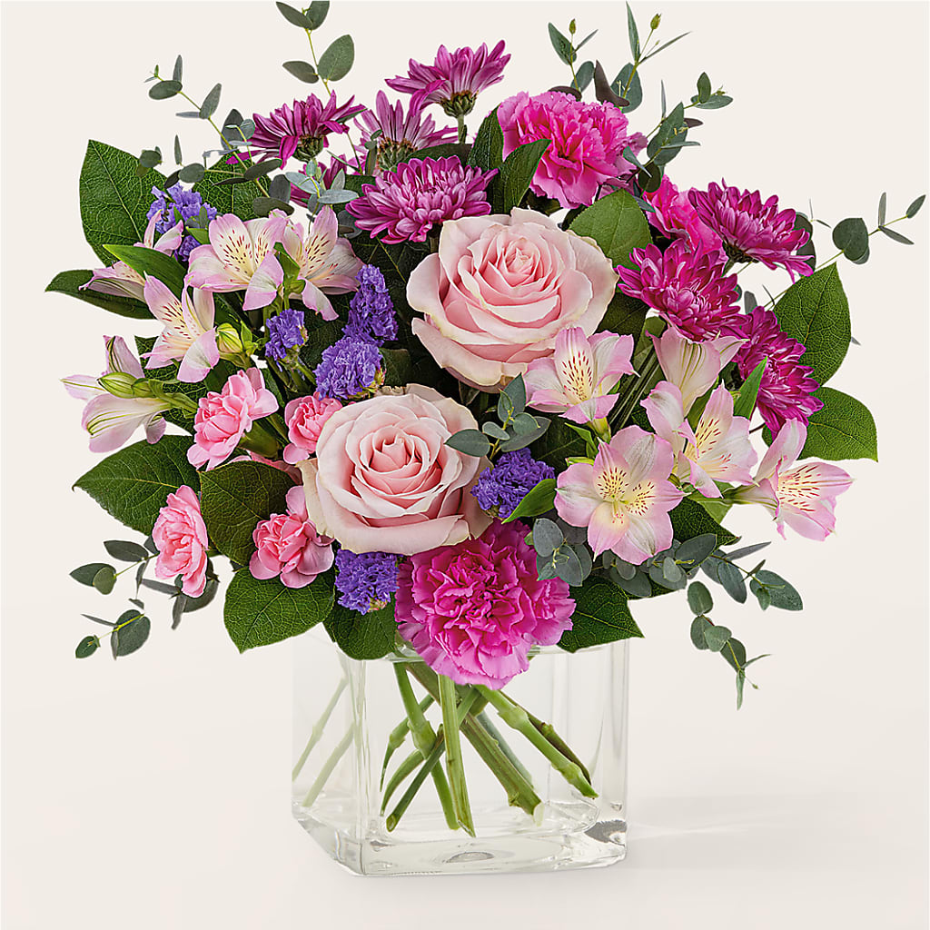 Rosy Radiance Bouquet – Paiges Petals Floral Design, Stanton MI