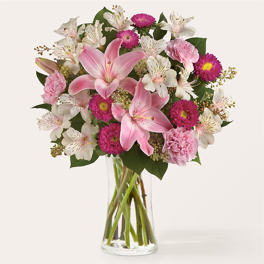 Feeling Fuchsia Bouquet – Paiges Petals Floral Design, Stanton MI