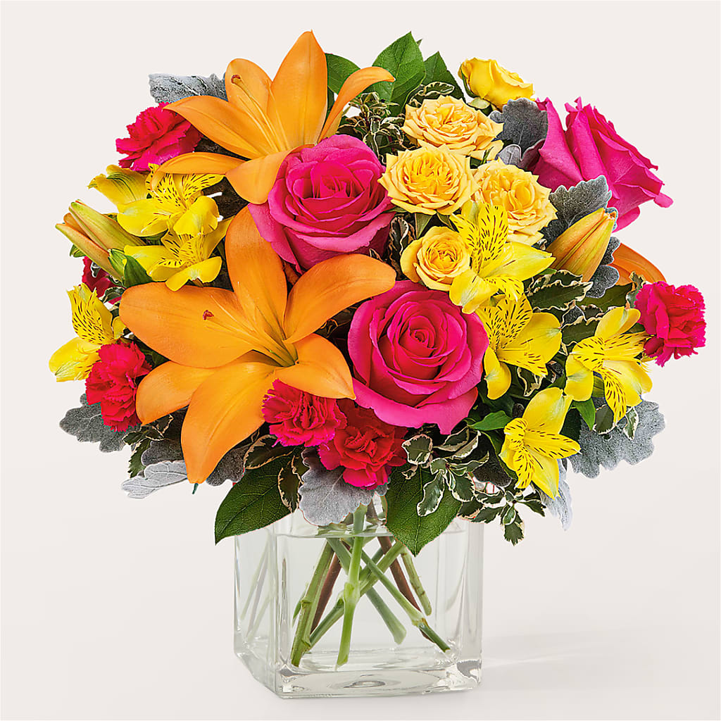 To the Tropics Bouquet – Paiges Petals Floral Design, Stanton MI