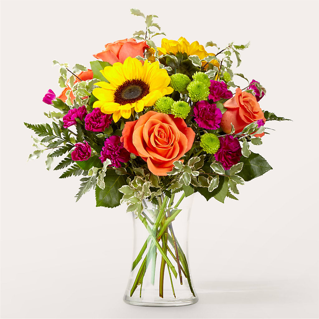 Warmth & Light Bouquet – Paiges Petals Floral Design, Stanton MI