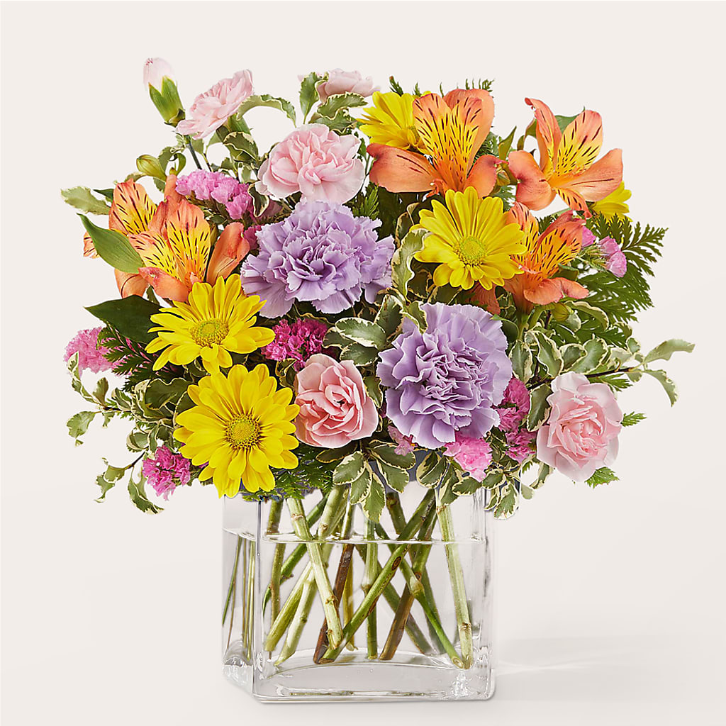 Shades of Happiness Bouquet – Paiges Petals Floral Design, Stanton MI