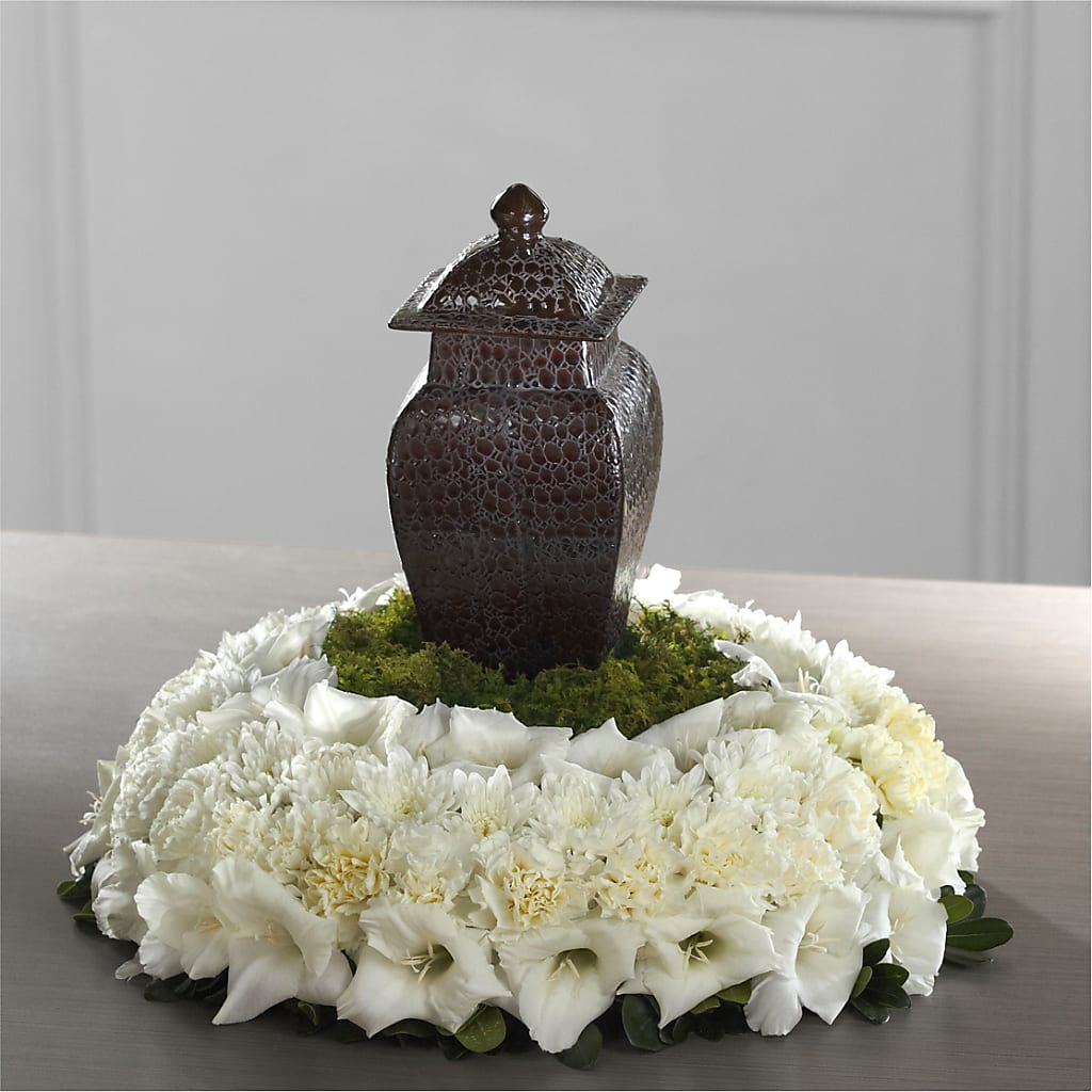 Encircling Grace Arrangement – Paiges Petals Floral Design, Stanton MI