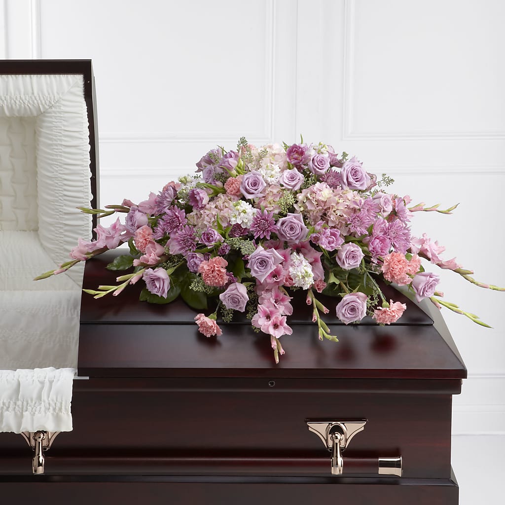Immorata Casket Spray – Paiges Petals Floral Design, Stanton MI