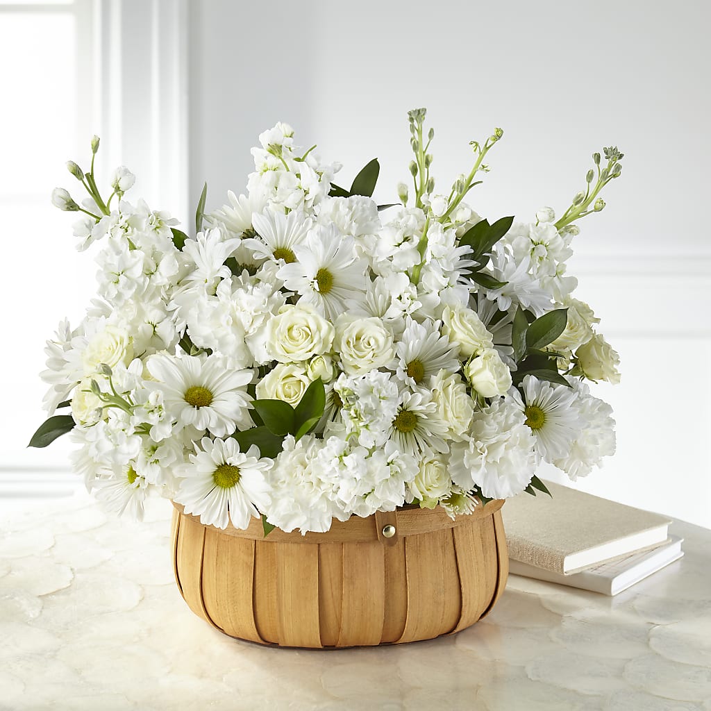 Graceful Garden Basket – Paiges Petals Floral Design, Stanton MI