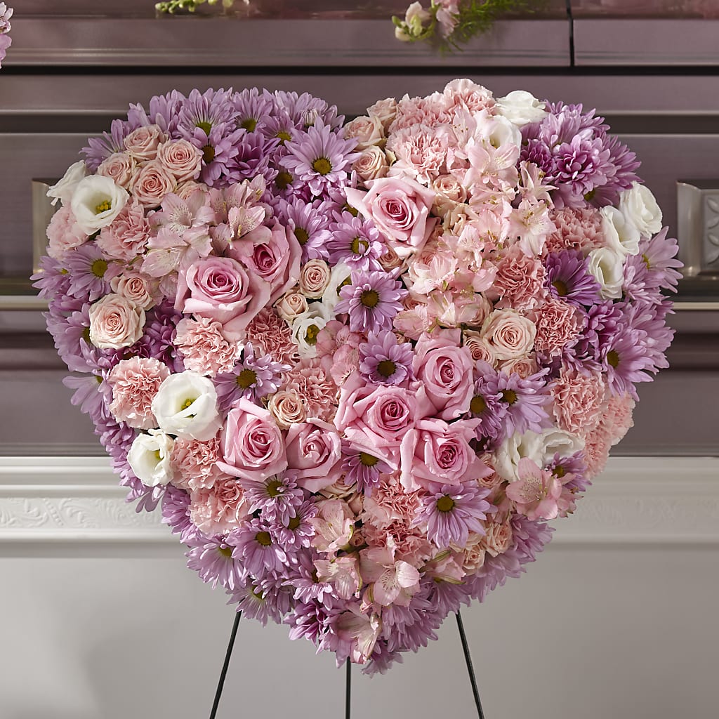 Heaven's Light Heart – Paiges Petals Floral Design, Stanton MI