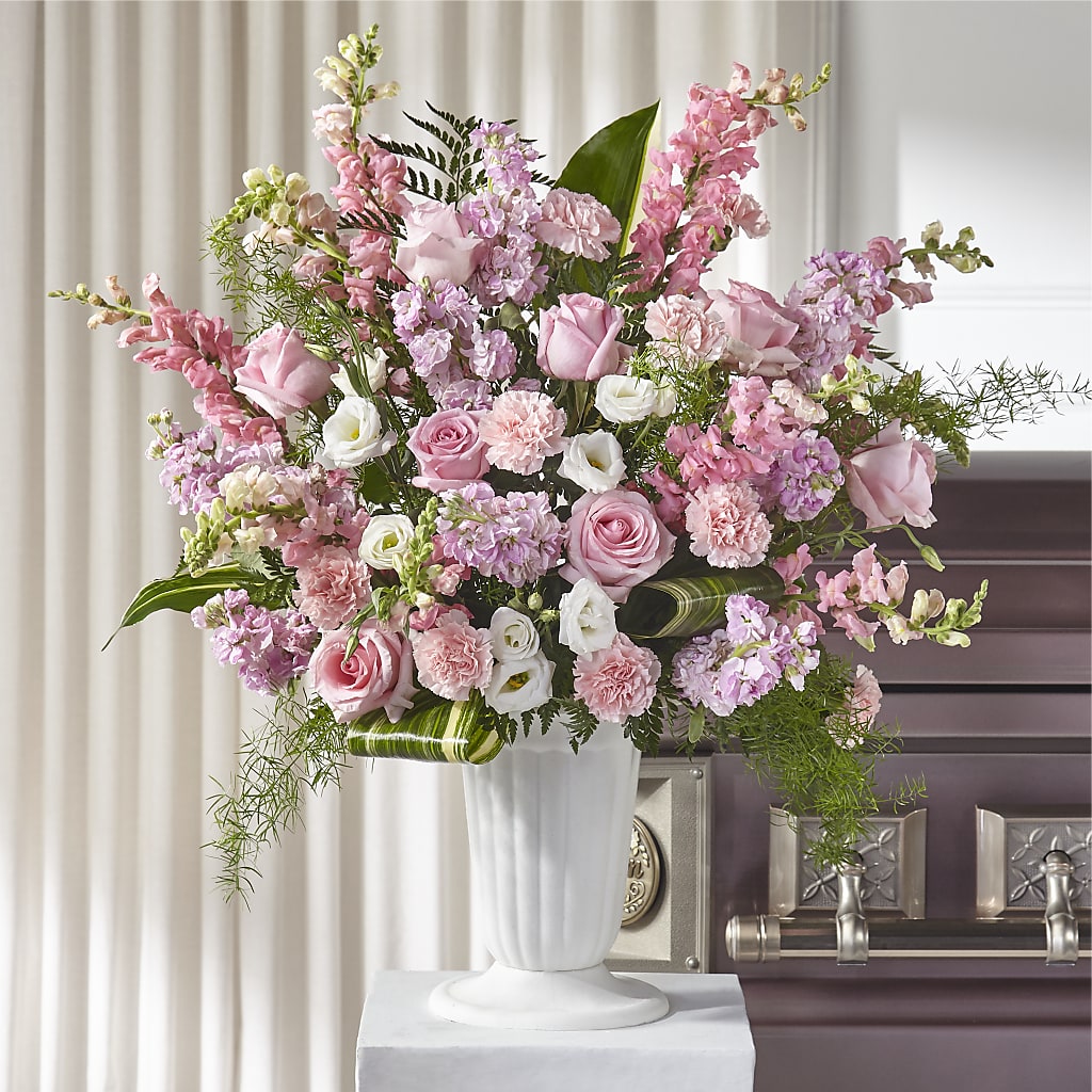 Divine Comfort Arrangement – Paiges Petals Floral Design, Stanton MI