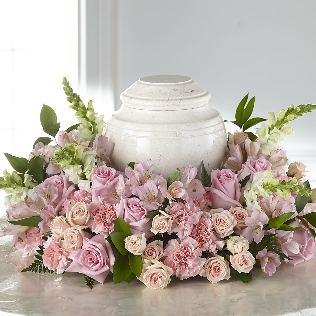 Blooms of Hope Cremation Adornment – Paiges Petals Floral Design, Stanton MI