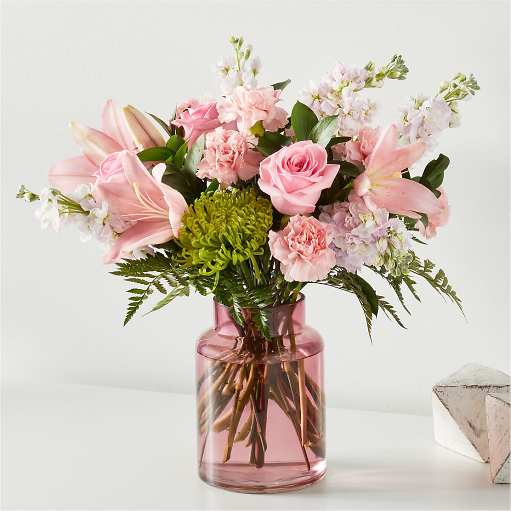 Pretty in Pink Bouquet – Paiges Petals Floral Design, Stanton MI