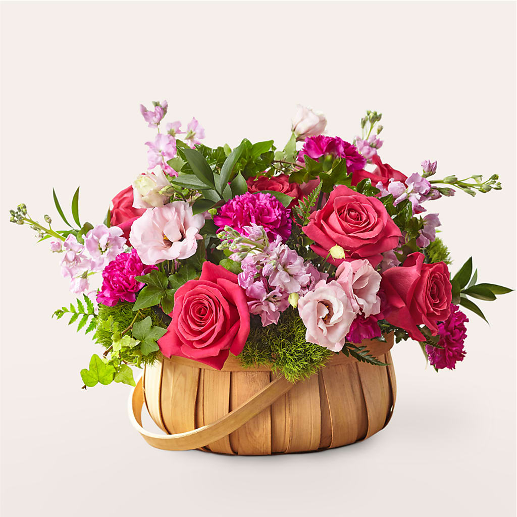 Radiance in Bloom Basket – Paiges Petals Floral Design, Stanton MI