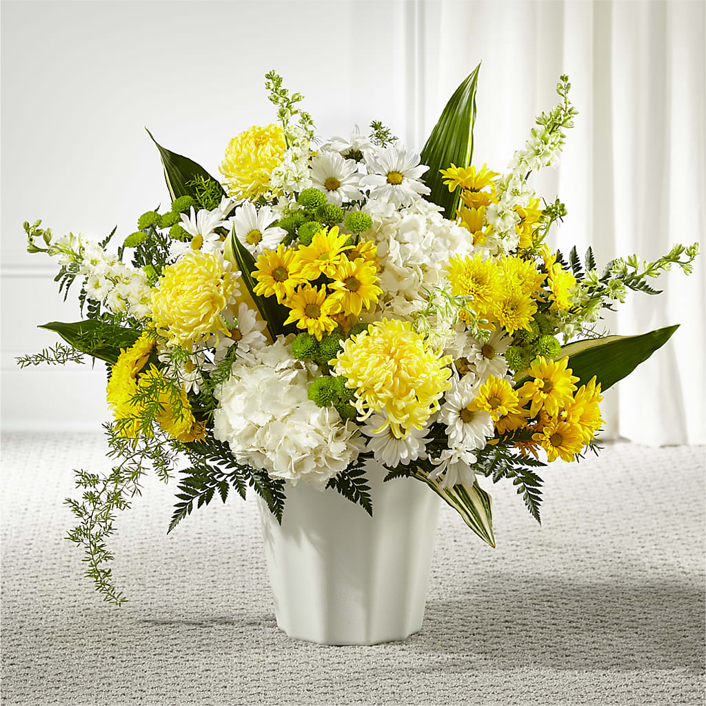 Unity & Grace Floor Basket – Paiges Petals Floral Design, Stanton MI