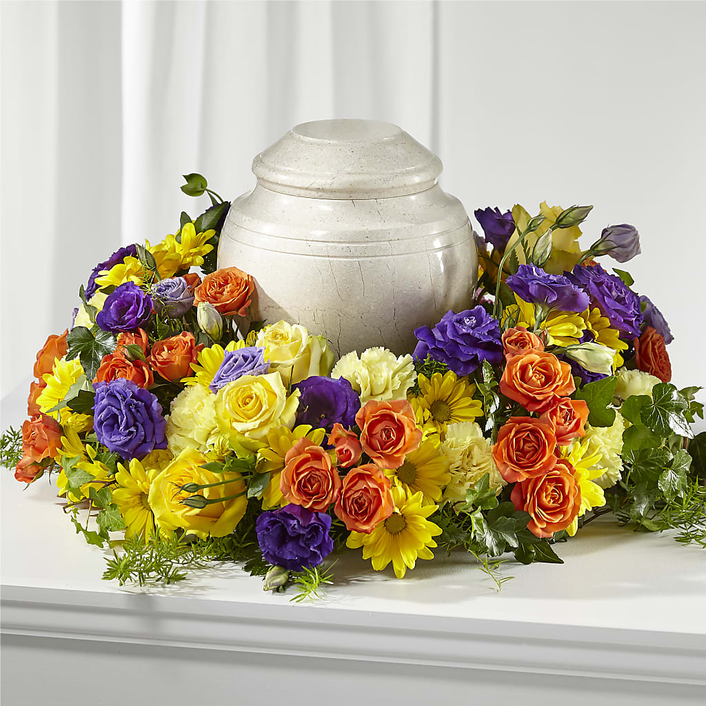 Blossoms of Remembrance Cremation Adornment – Paiges Petals Floral Design, Stanton MI