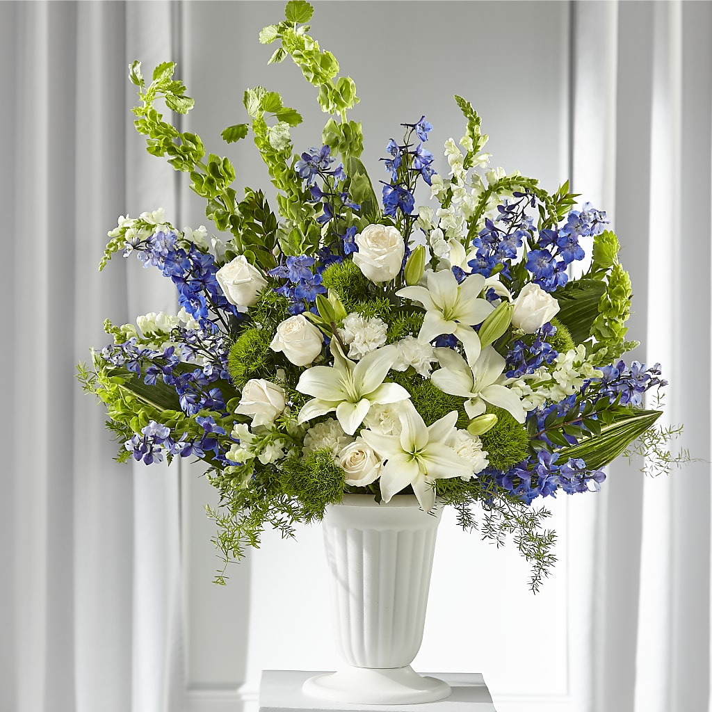 Heartfelt Hope Arrangement – Paiges Petals Floral Design, Stanton MI