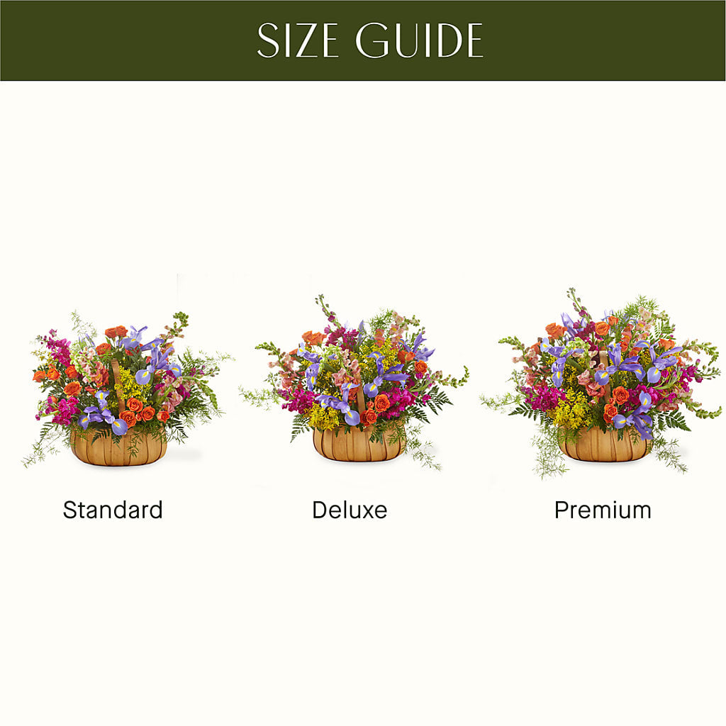 Garden of Life Basket – Paiges Petals Floral Design, Stanton MI