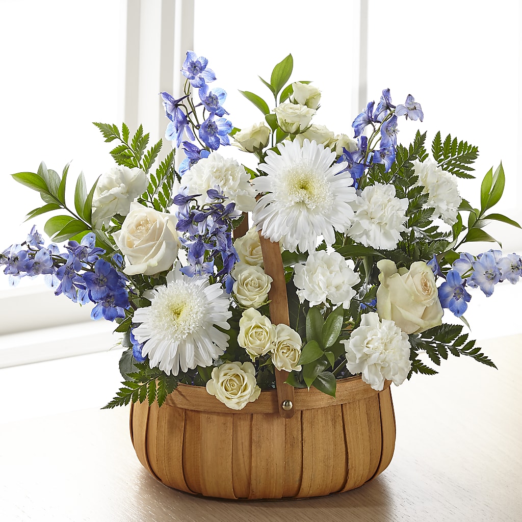 Harmony & Grace Basket – Paiges Petals Floral Design, Stanton MI