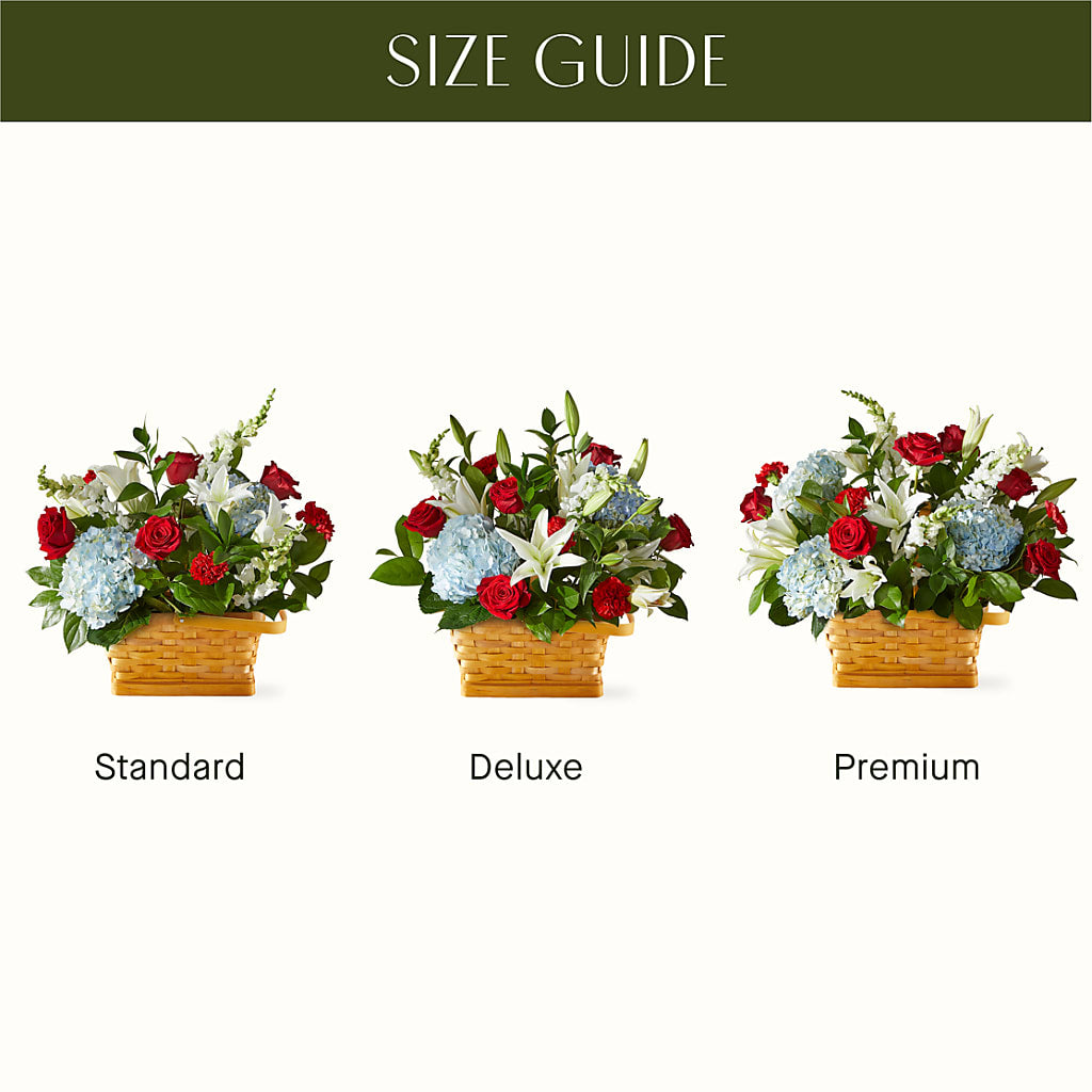Greater Glory Basket – Paiges Petals Floral Design, Stanton MI