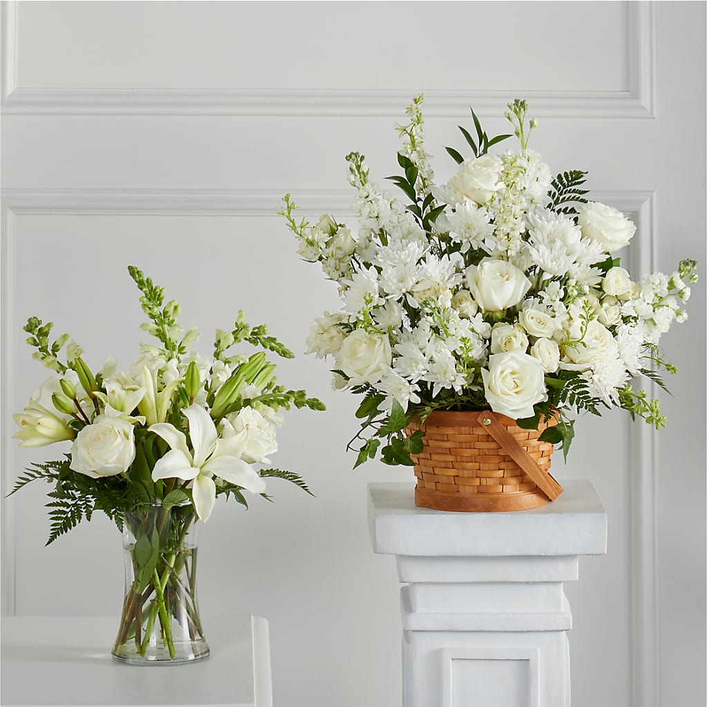 Sincerest Condolences Bundles – Paiges Petals Floral Design, Stanton MI