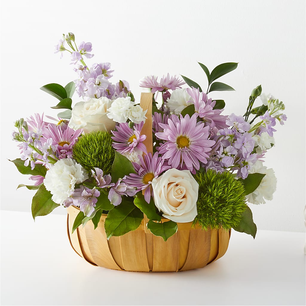 Peace & Love Basket – Paiges Petals Floral Design, Stanton MI