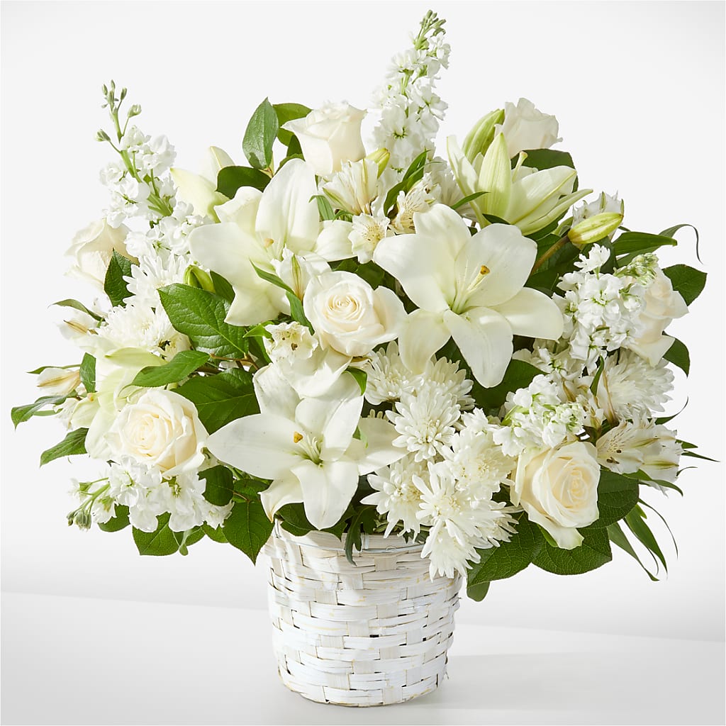 Peaceful Reflections Arrangement – Paiges Petals Floral Design, Stanton MI