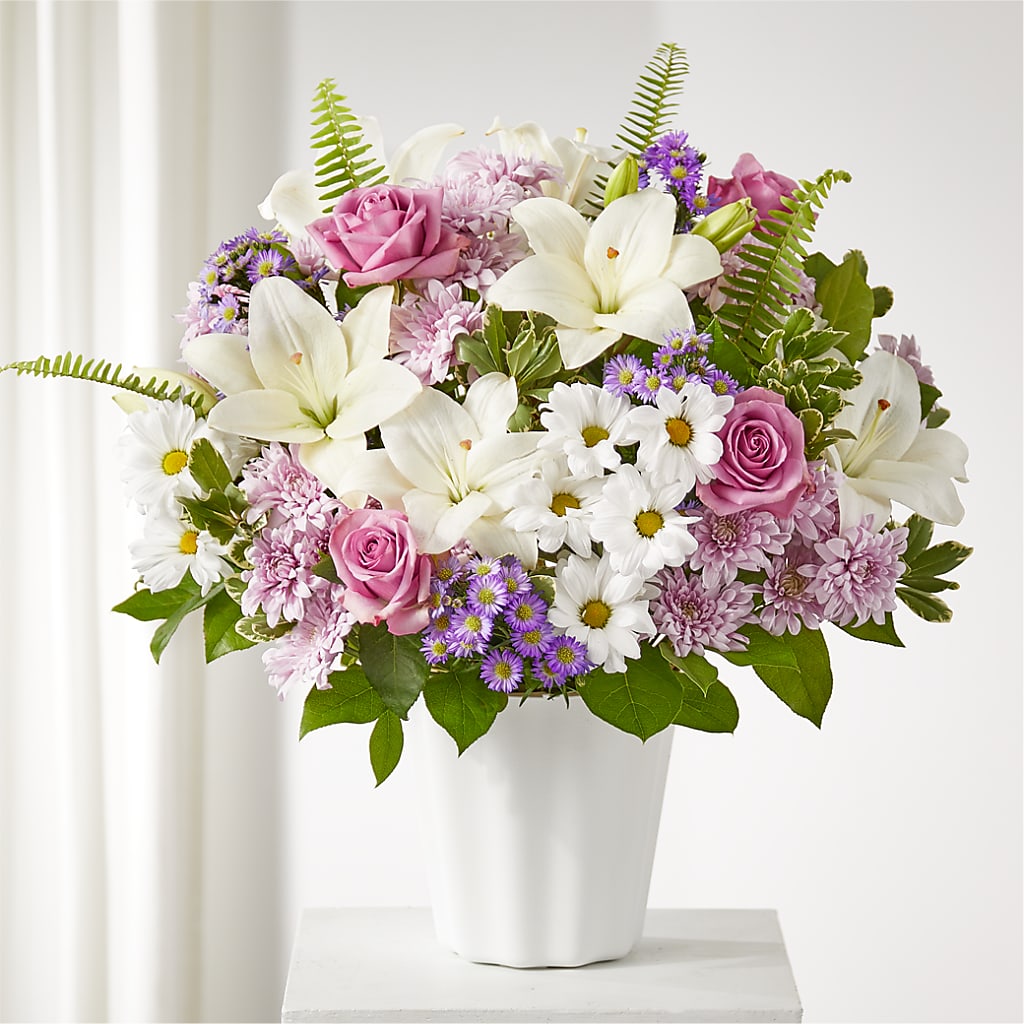 Warmest Thoughts Tabletop Basket – Paiges Petals Floral Design, Stanton MI