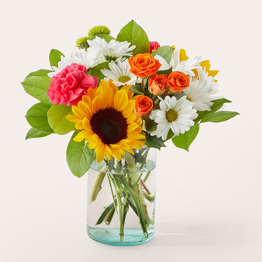 Sun-drenched Blooms Bouquet – Paiges Petals Floral Design, Stanton MI