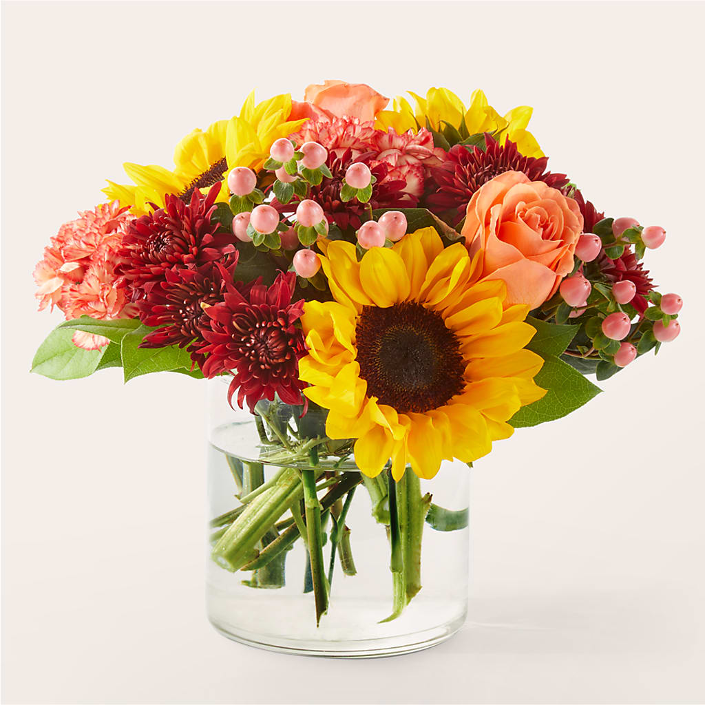 September Sunset Bouquet – Paiges Petals Floral Design, Stanton MI