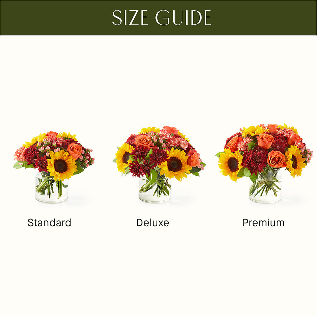 September Sunset Bouquet – Paiges Petals Floral Design, Stanton MI