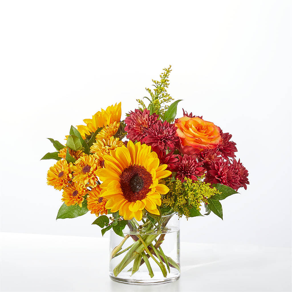 Flannel Scarf Bouquet – Paiges Petals Floral Design, Stanton MI