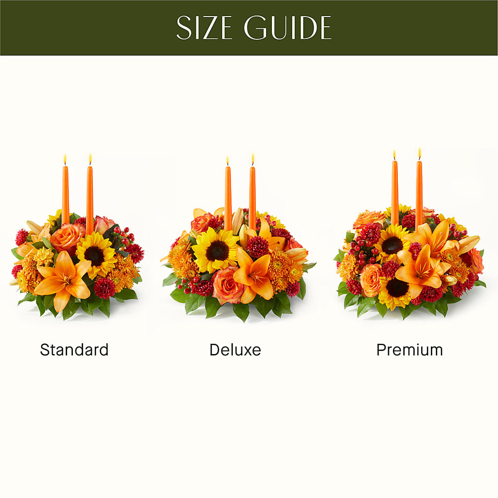 Grateful Centerpiece – Paiges Petals Floral Design, Stanton MI