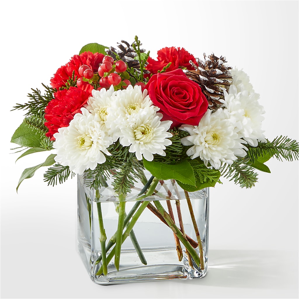 Snow Angel Bouquet – Paiges Petals Floral Design, Stanton MI