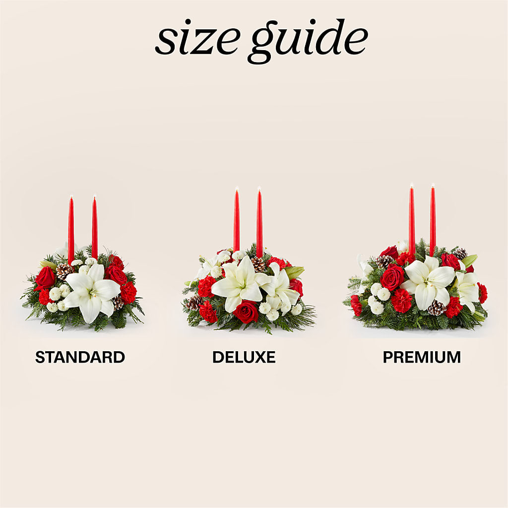 Seasonal Festivities Centerpiece – Paiges Petals Floral Design, Stanton MI