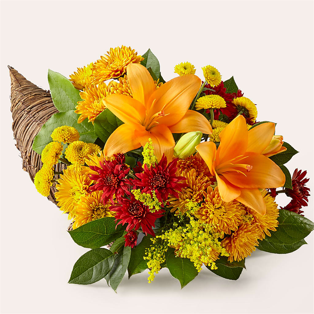 Feast of Color Cornucopia – Paiges Petals Floral Design, Stanton MI