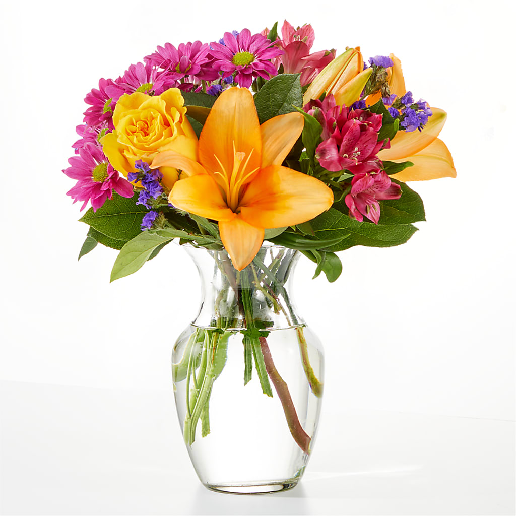 Colorful Visions Bouquet – Paiges Petals Floral Design, Stanton MI
