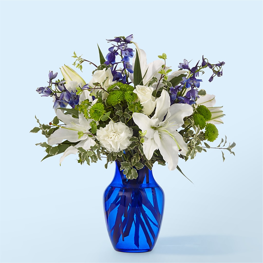 Santorini Bouquet – Paiges Petals Floral Design, Stanton MI